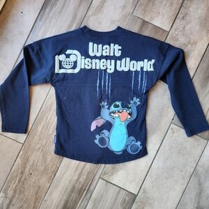 Kids Disney Parks stitch spirit, jersey in navy blue